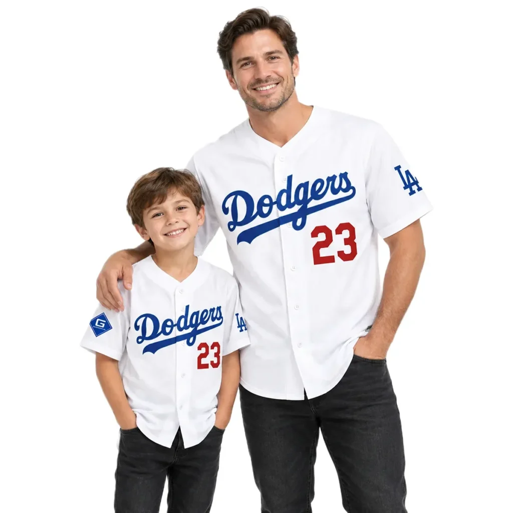Los Angeles Dodgers Kyle Tucker White Jersey – Name & Number Fan Jersey