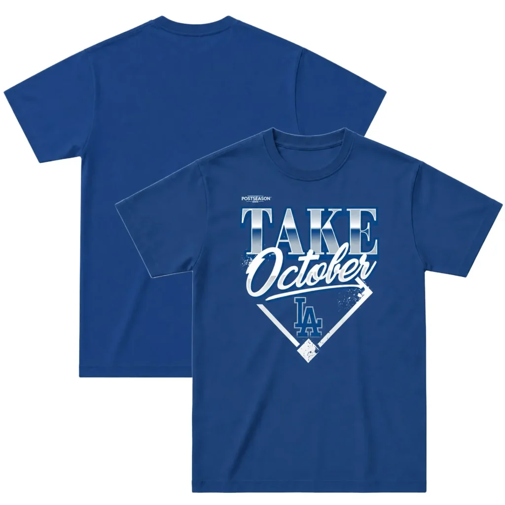 Los Angeles Dodgers Navy Locker Room Champions T-Shirt – Everyday Fan Tee