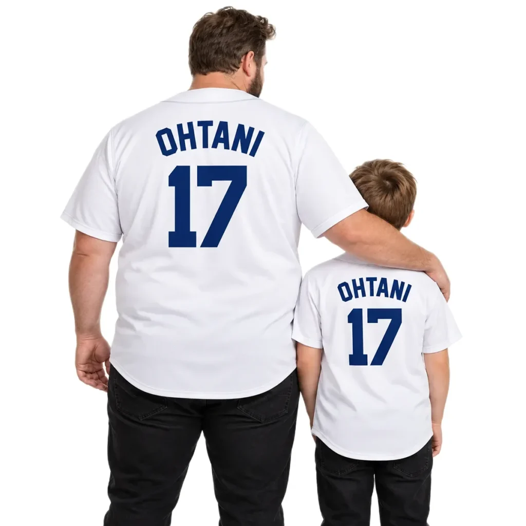 Los Angeles Dodgers Shohei Ohtani Jersey – Home Crowd Fan Style