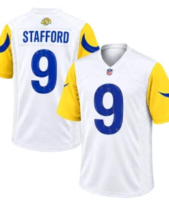 Los Angeles Rams Matthew Stafford White Alternate Jersey