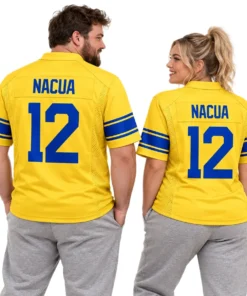 Los Angeles Rams Puka Nacua Jersey – model view