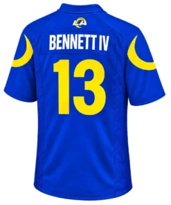 Los Angeles Rams Stetson Bennett IV Jersey – back view