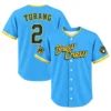 Milwaukee Brewers Brice Turang Blue Jersey