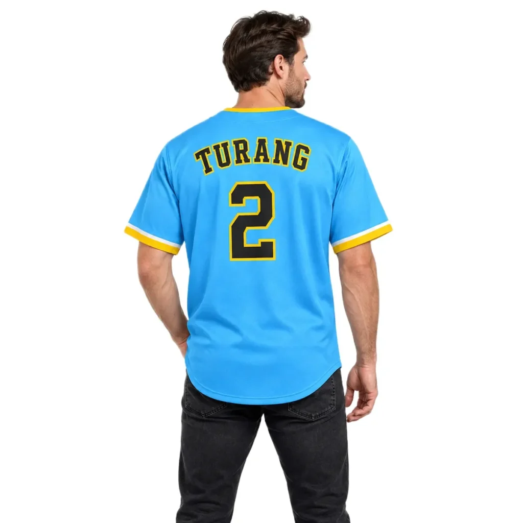 Milwaukee Brewers Brice Turang Blue Jersey – Matchday Fan Edition