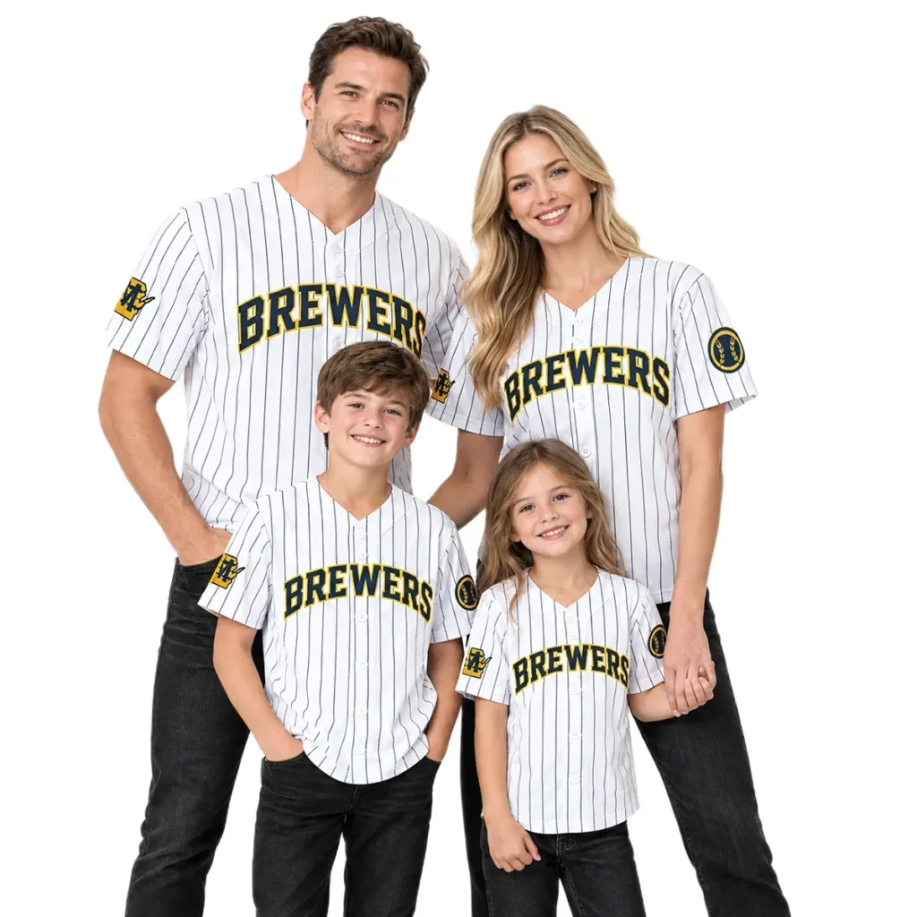 Milwaukee Brewers Brice Turang Home Jersey – Personalized Fan Edition