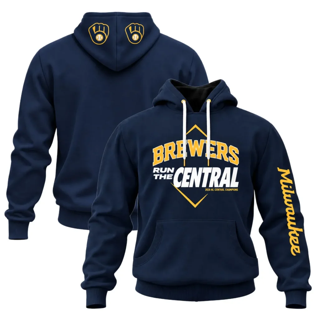 Milwaukee Brewers Champions Hoodie – Everyday Fan Hoodie