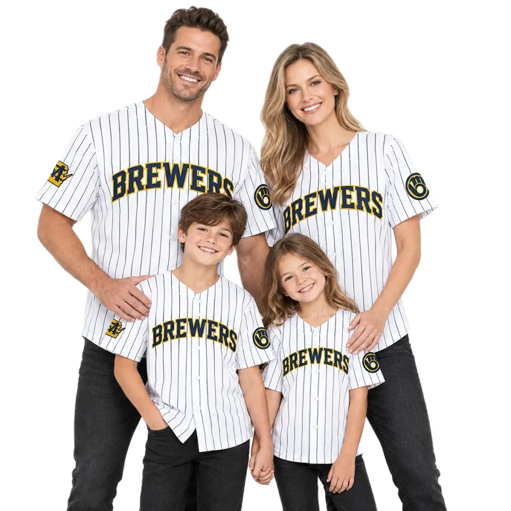 Milwaukee Brewers Jacob Misiorowski White Jersey – Custom Name & Number Edition