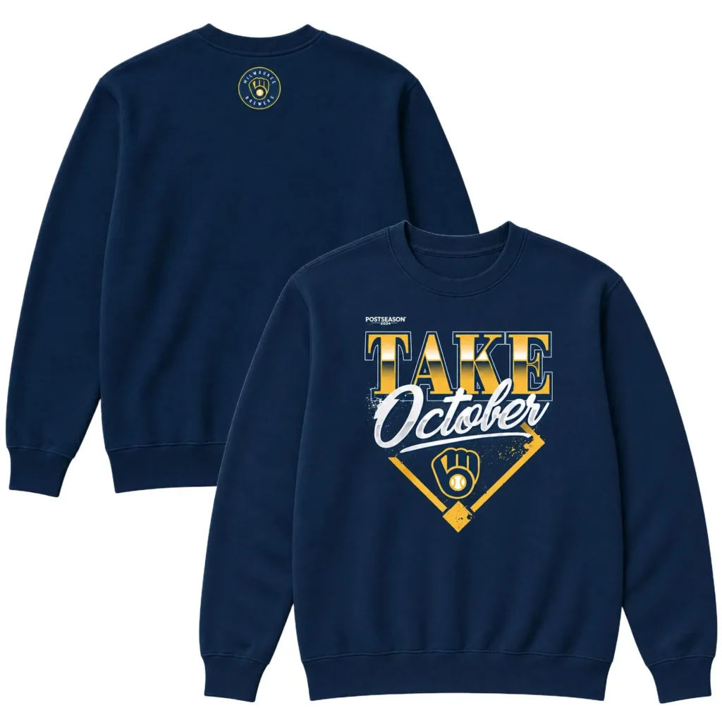 Milwaukee Brewers Locker Room Champions Sweatshirt – Fan Crewneck
