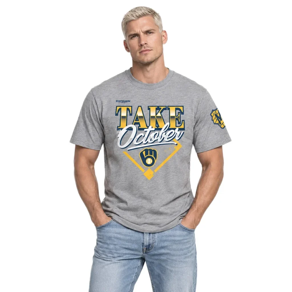 Milwaukee Brewers Locker Room Champions T-Shirt – Everyday Fan Tee