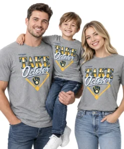 Milwaukee Brewers Locker Room Champions T-Shirt – family view
