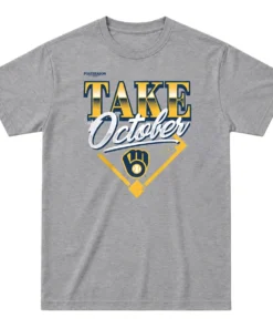 Milwaukee Brewers Locker Room Champions T-Shirt – front view