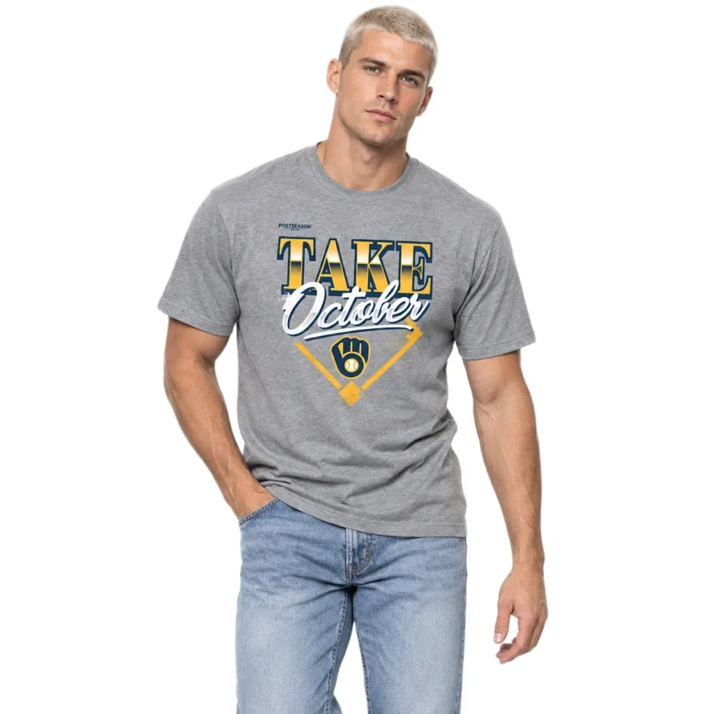 Milwaukee Brewers Locker Room Champions T-Shirt – Fan Celebration Tee