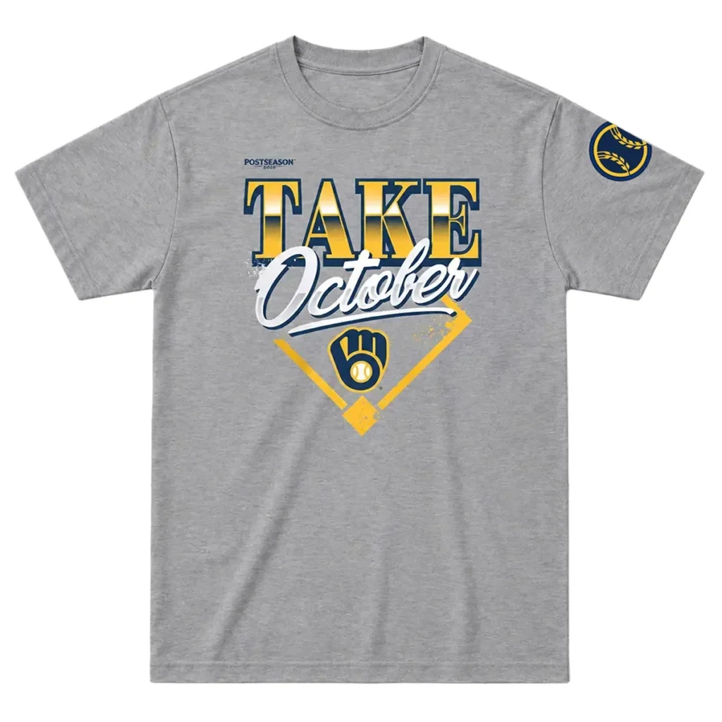 Milwaukee Brewers Locker Room Champions T-Shirt – Game Day Graphic Tee