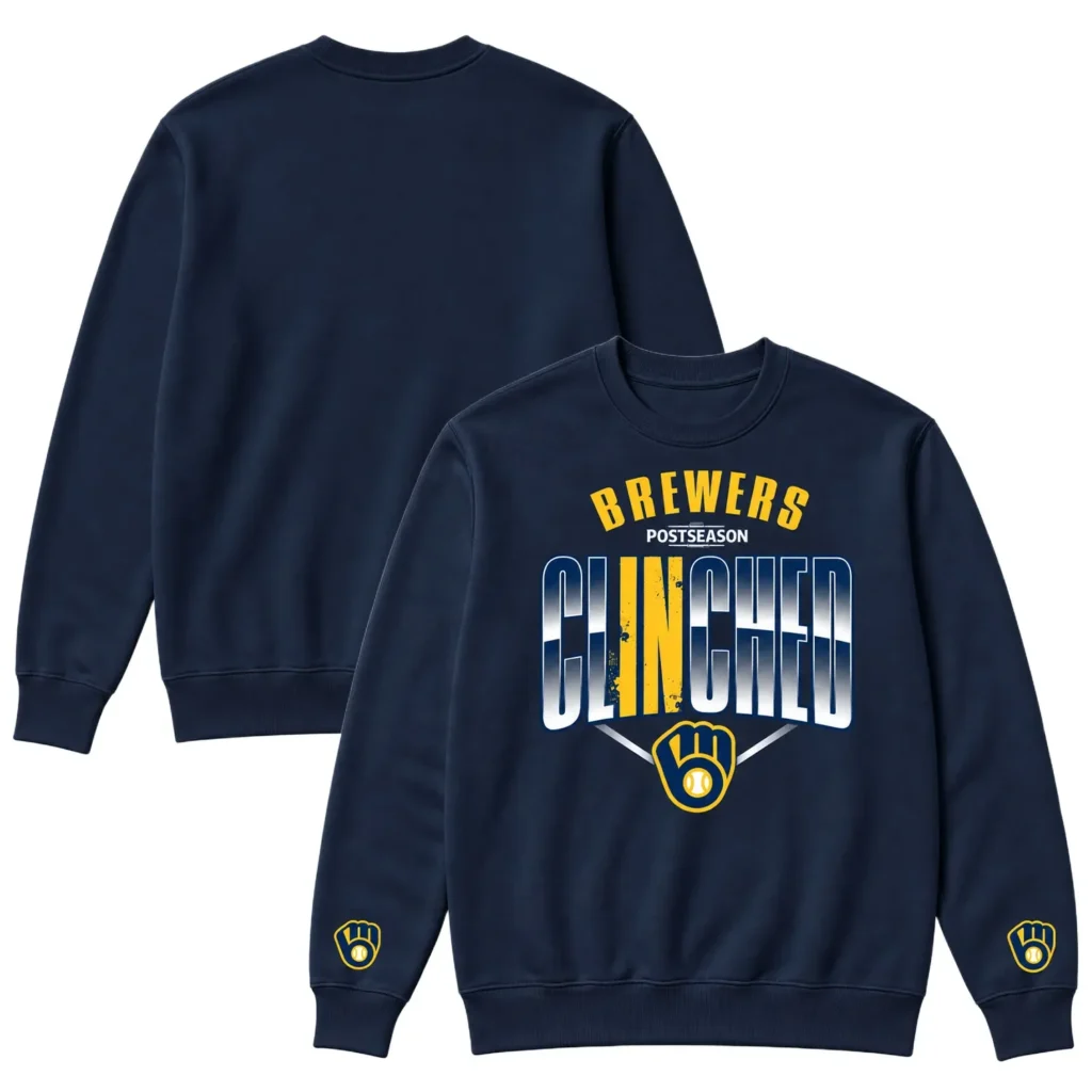 Milwaukee Brewers Locker Room Sweatshirt – Game Day Crewneck