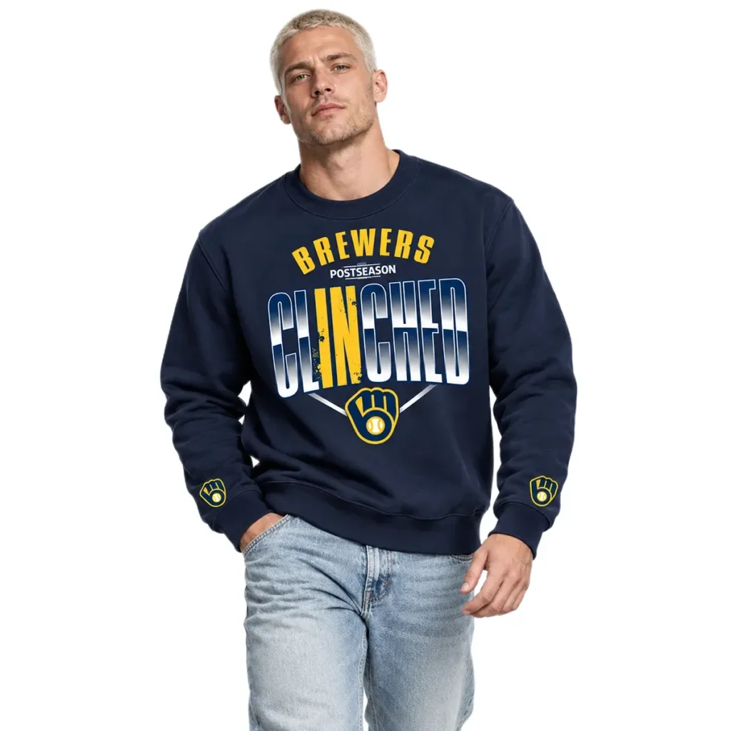 Milwaukee Brewers Locker Room Sweatshirt – Game Day Crewneck