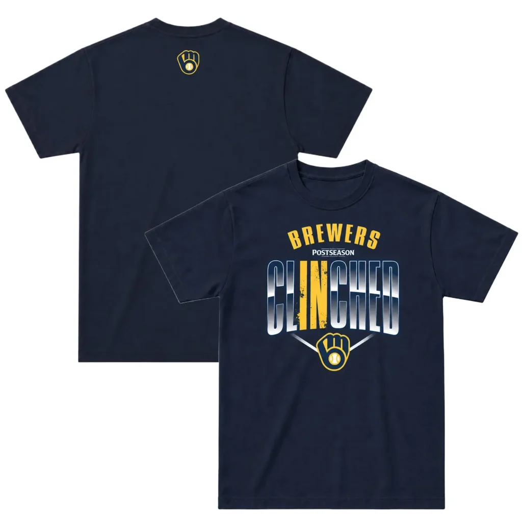 Milwaukee Brewers Locker Room T-Shirt – Fan Celebration Tee