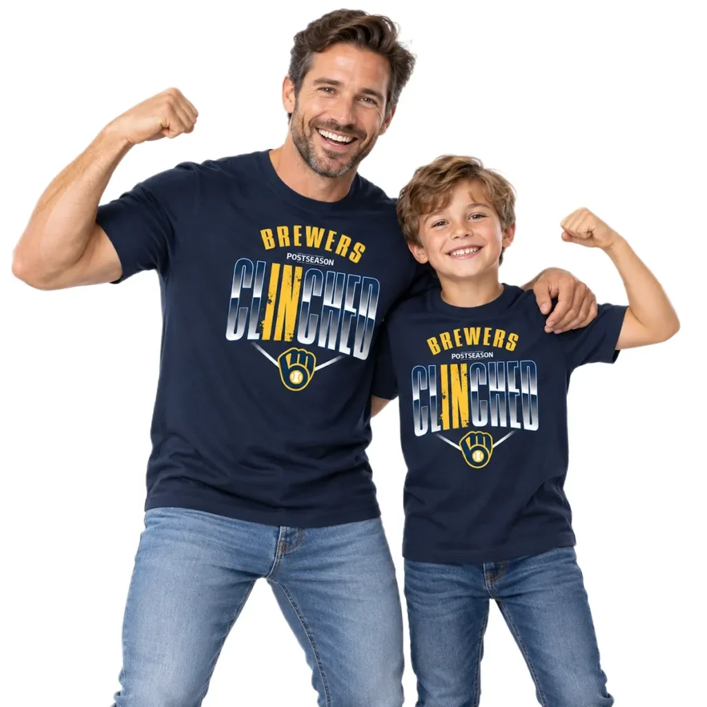 Milwaukee Brewers Locker Room T-Shirt – Fan Celebration Tee