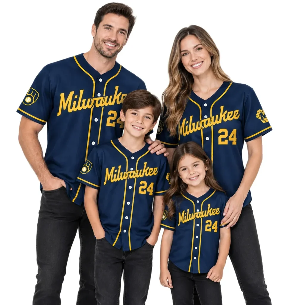 Milwaukee Brewers William Contreras Alternate Jersey – Name & Number Fan Jersey