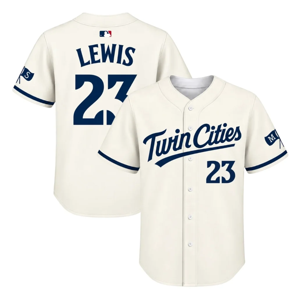 Minnesota Twins Royce Lewis Cream Jersey – Stadium Ready Fan Style