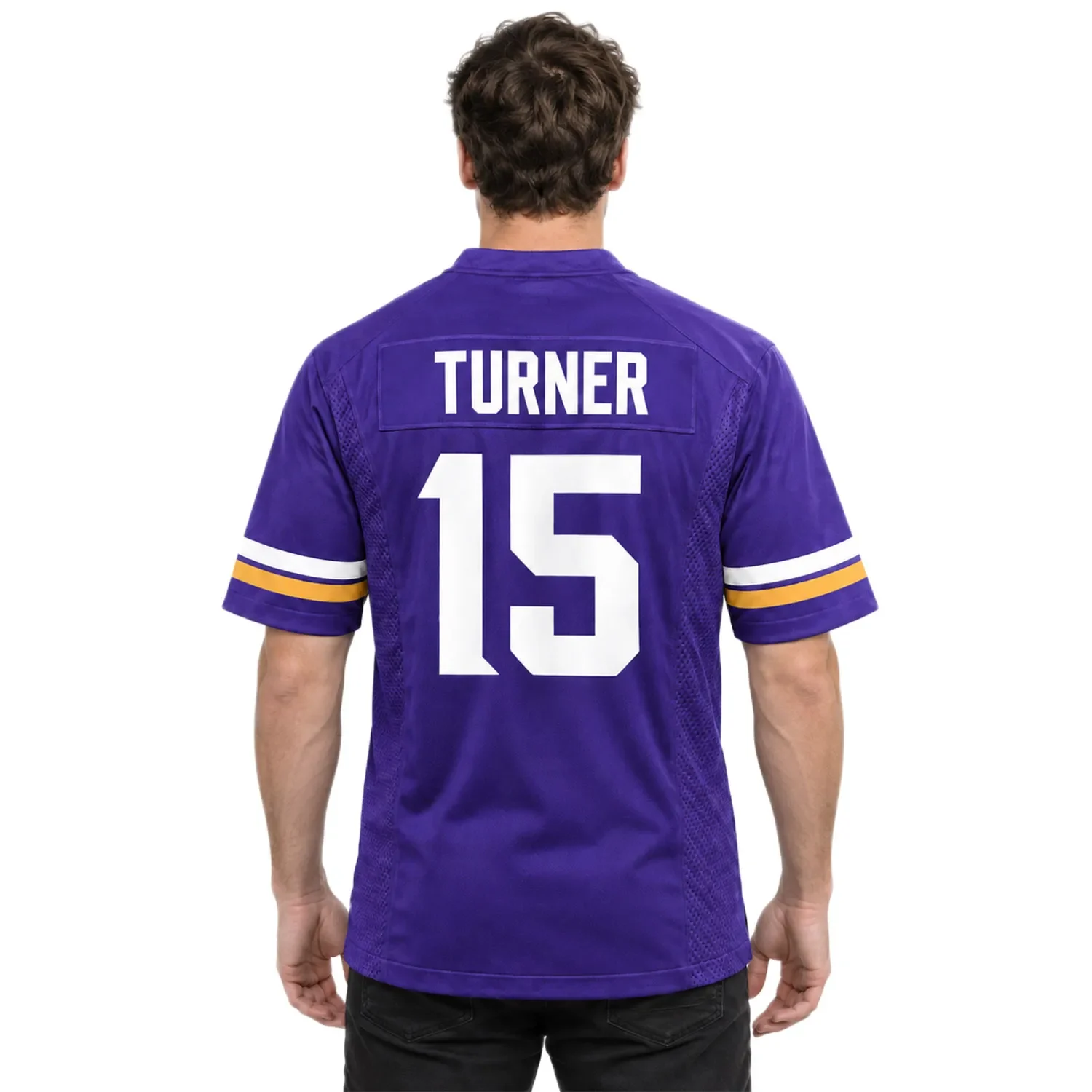 Minnesota Vikings Dallas Turner Jersey – model view