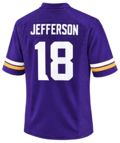 Minnesota Vikings Justin Jefferson Jersey – back view