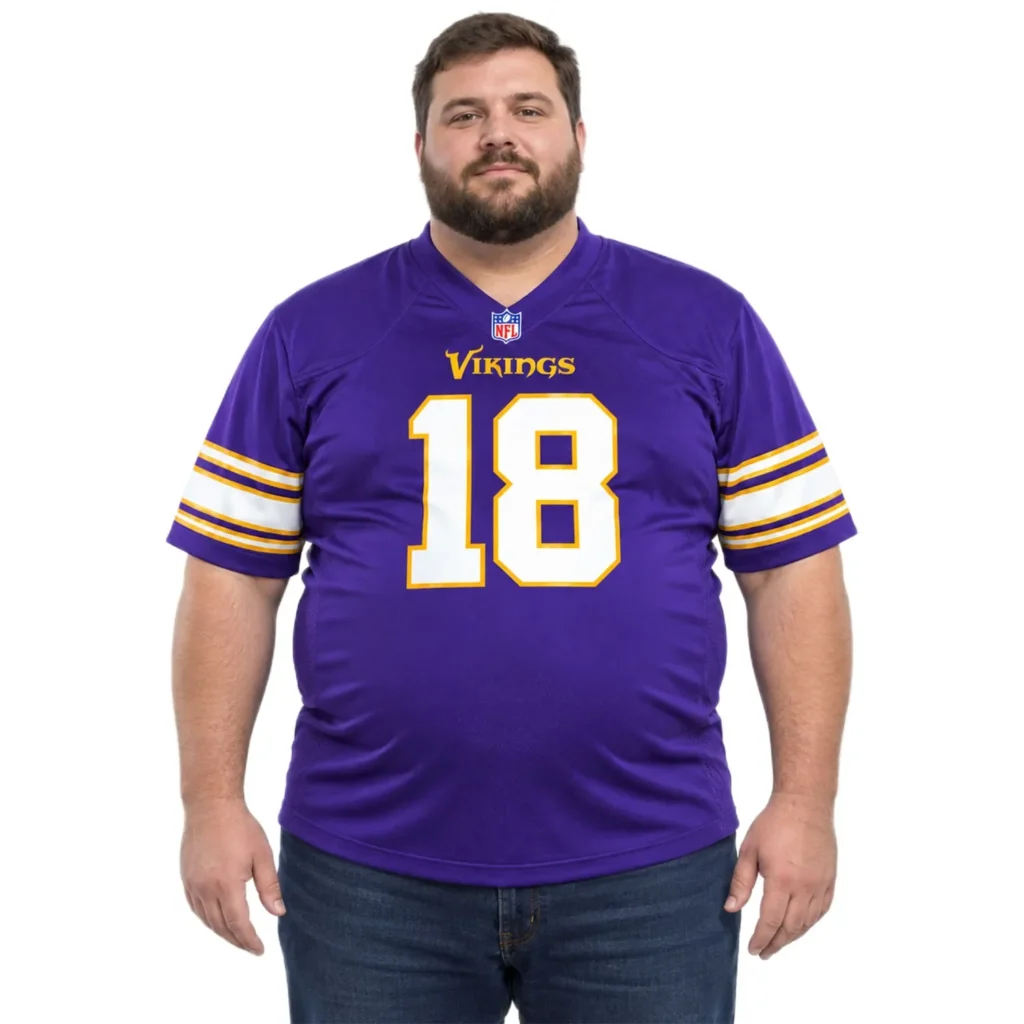 Minnesota Vikings Justin Jefferson Jersey – Season Pride Edition