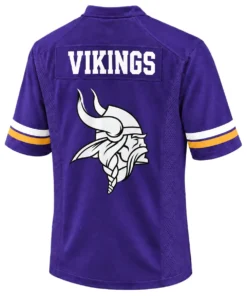 Minnesota Vikings Purple Jersey – back view