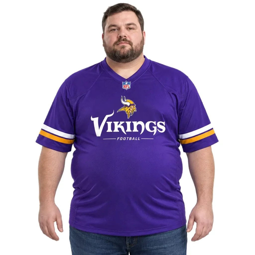 Minnesota Vikings Purple Jersey – Custom Name & Number Edition