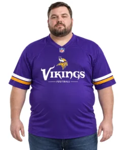Minnesota Vikings Purple Jersey – model view