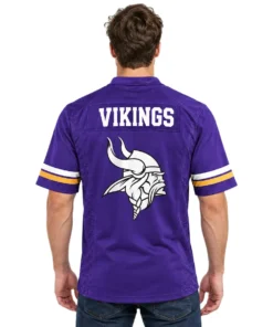 Minnesota Vikings Purple Jersey – model view