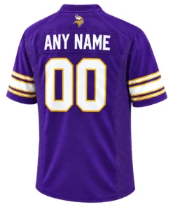 Minnesota Vikings Purple Jersey – back view