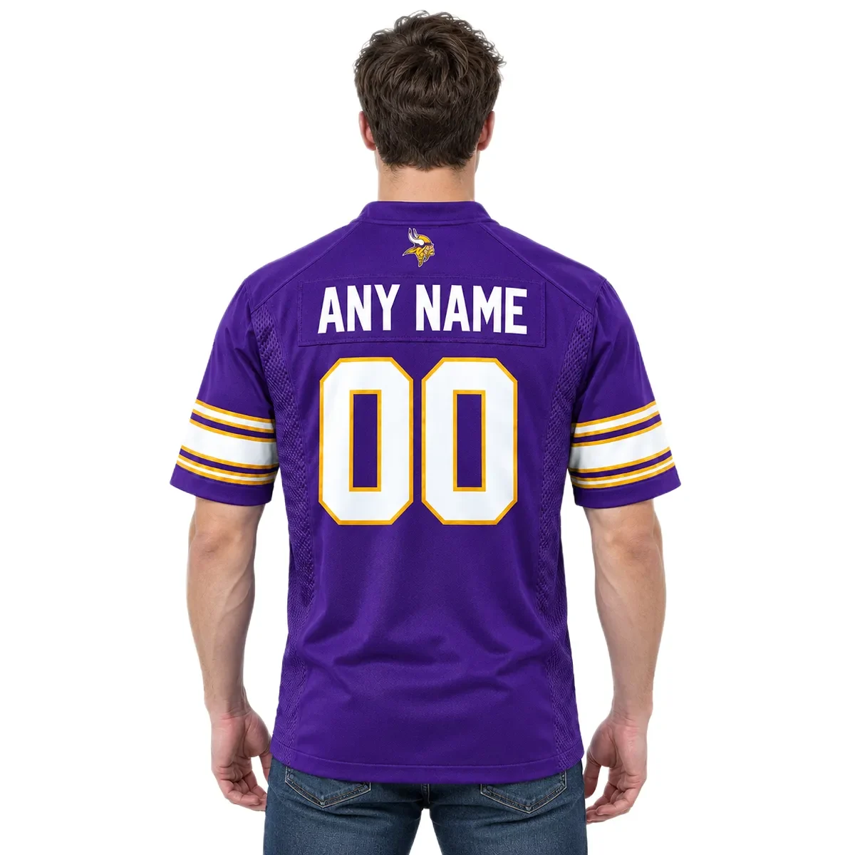 Minnesota Vikings Purple Jersey – model view