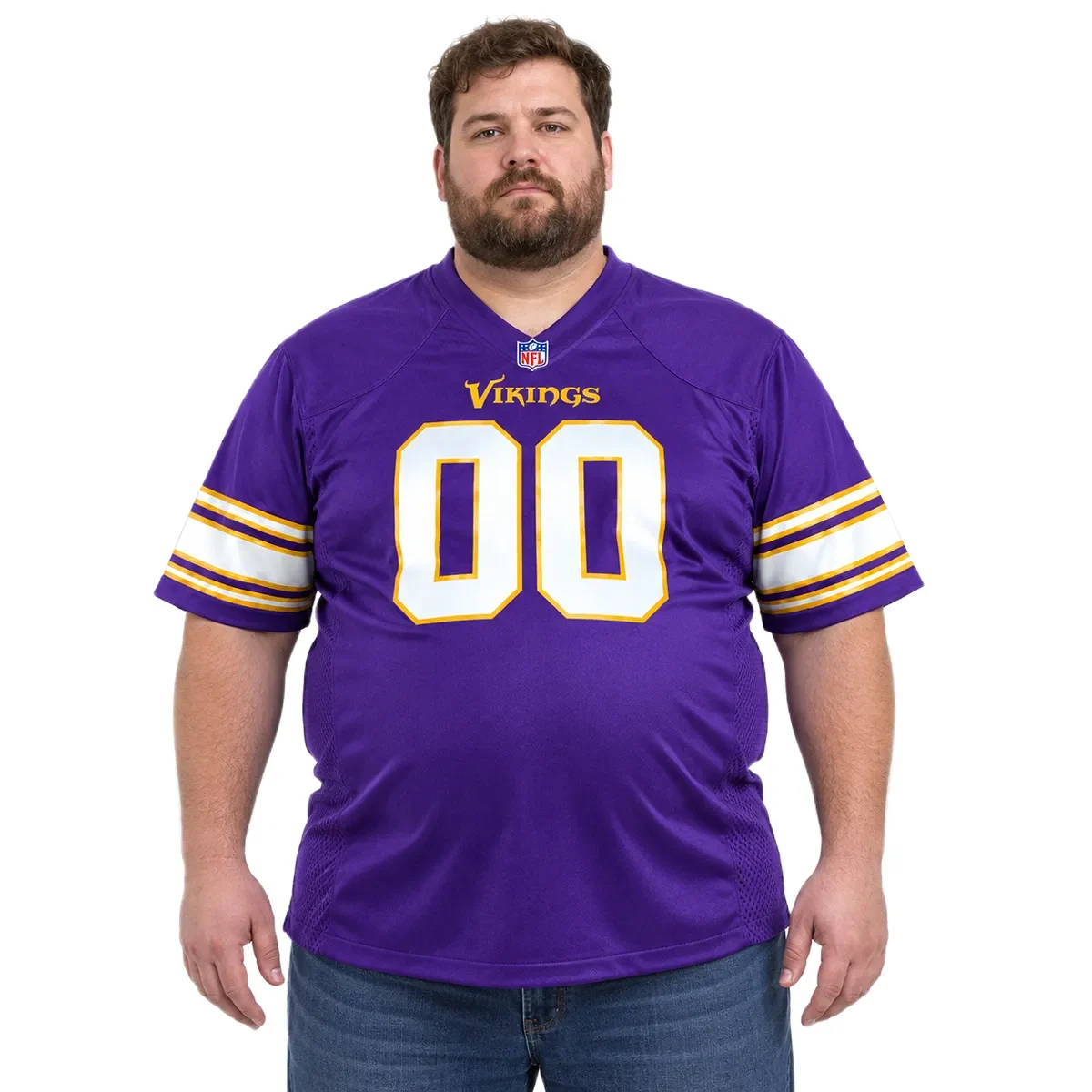 Minnesota Vikings Purple Jersey – model view