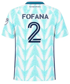 New England Revolution Peyton Miller Away Jersey – back view