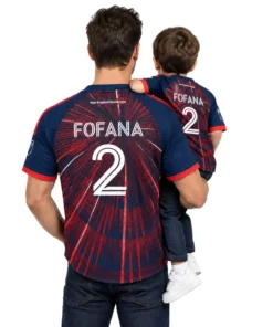 New England Revolution Peyton Miller Jersey – kids view