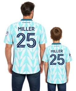 New England Revolution Peyton Miller Jersey – kids view