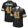 New Orleans Saints Alvin Kamara Black Alternate Jersey