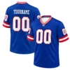 New York Giants Blue Throwback Custom Jersey