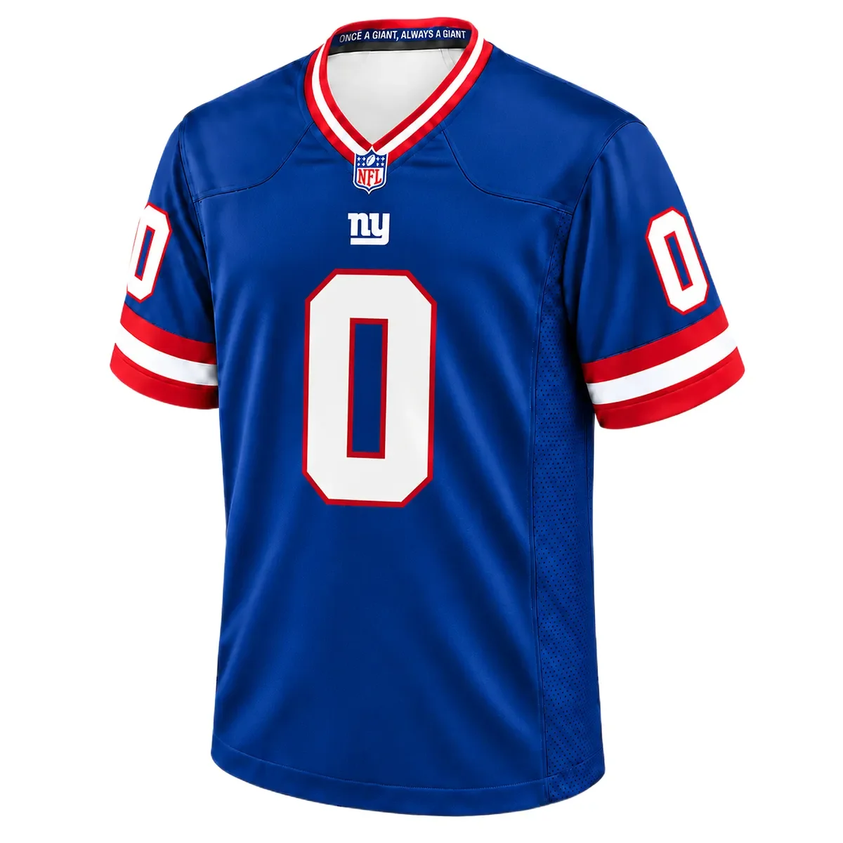 New York Giants Brian Burns Blue Jersey – front view