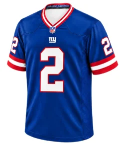 New York Giants Deonte Banks Throwback Jersey – front view