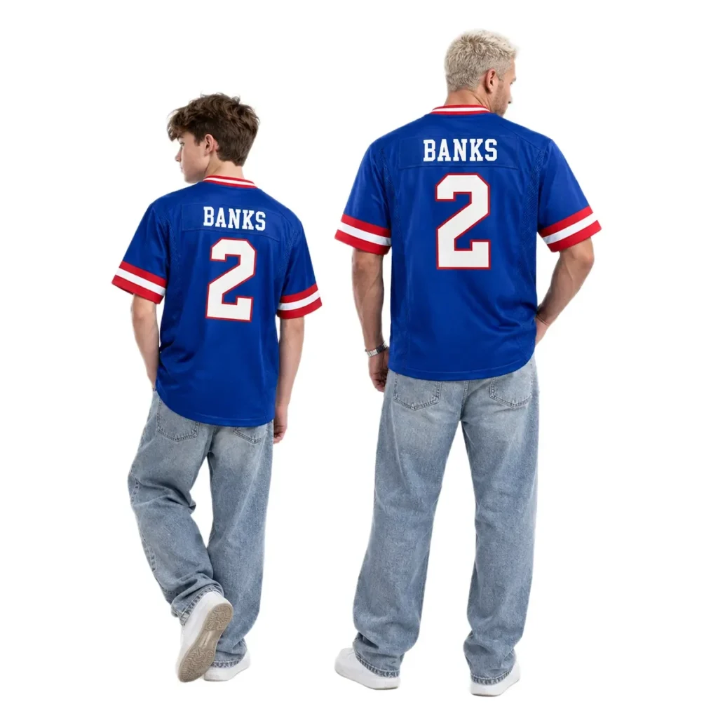 New York Giants Deonte Banks Throwback Jersey – Season Pride Edition