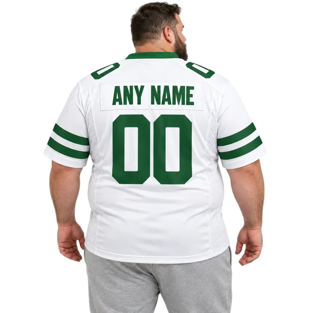 New York Jets Away Jersey – Personalized Fan Edition