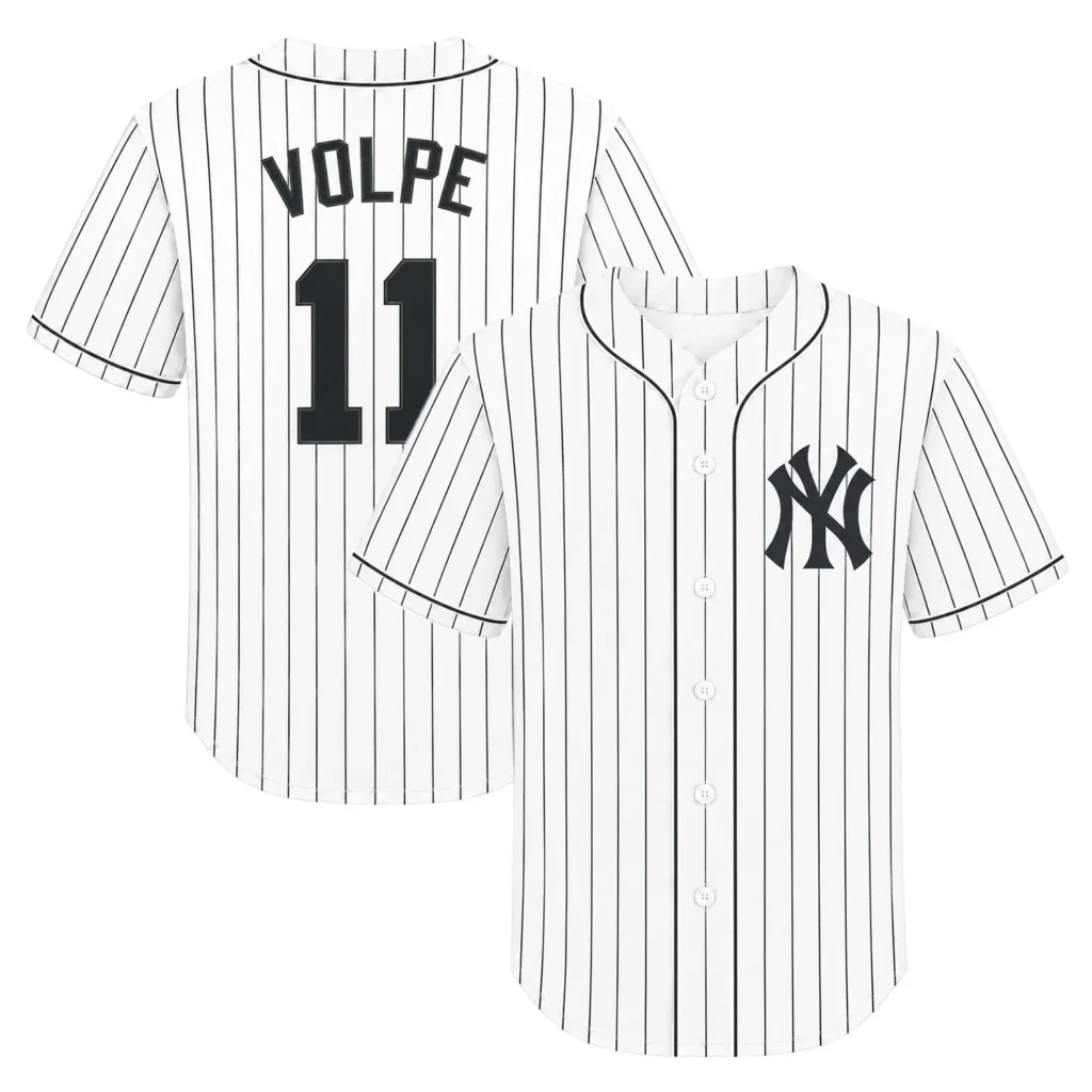 New York Yankees Anthony Volpe Home Jersey – Home Crowd Fan Style