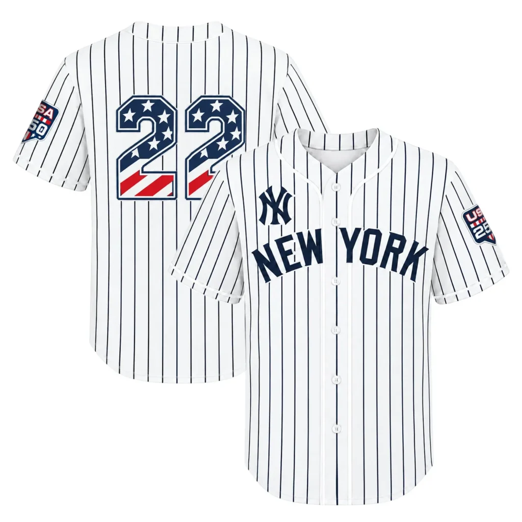 New York Yankees Ben Rice White Home Jersey – Home Crowd Fan Style