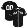 New York Yankees Black Custom Jersey