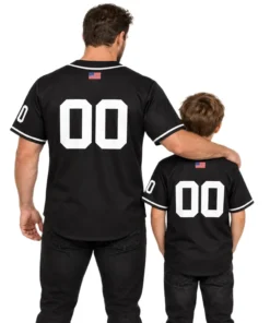 New York Yankees Black Custom Jersey – alternate view 2