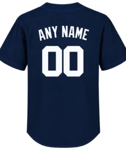 New York Yankees Custom Jersey – back view