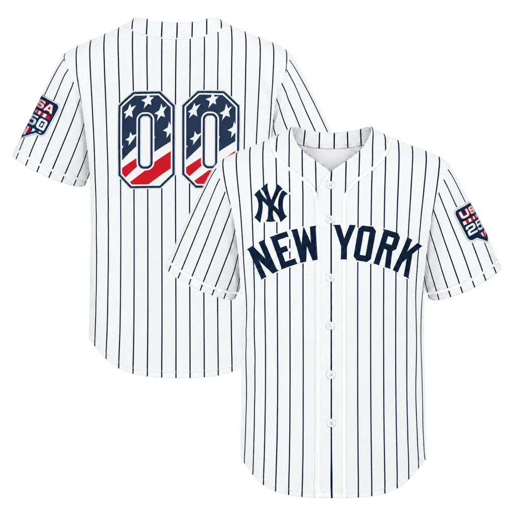 New York Yankees Custom Jersey – Personalized Fan Edition