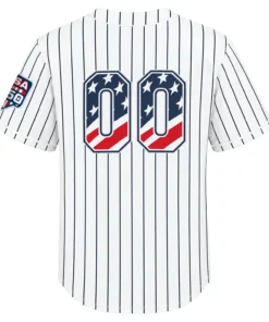 New York Yankees Custom Jersey – back view
