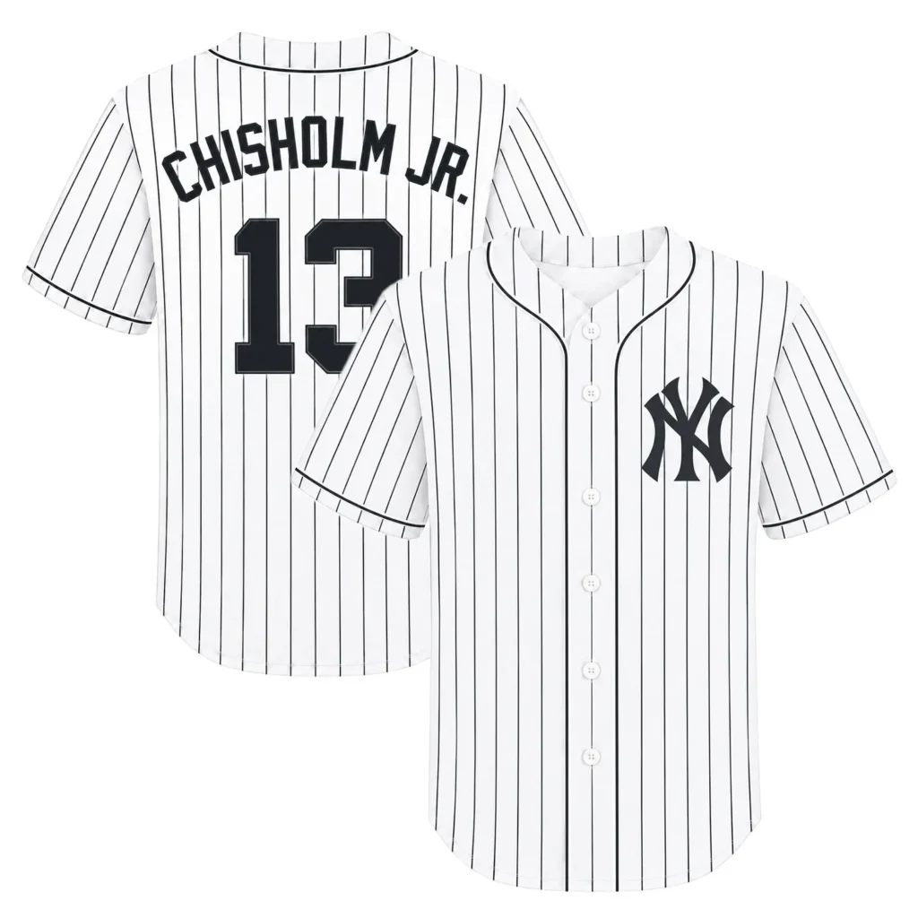 New York Yankees Jazz Chisholm Jr. Home Jersey – Custom Name & Number Edition